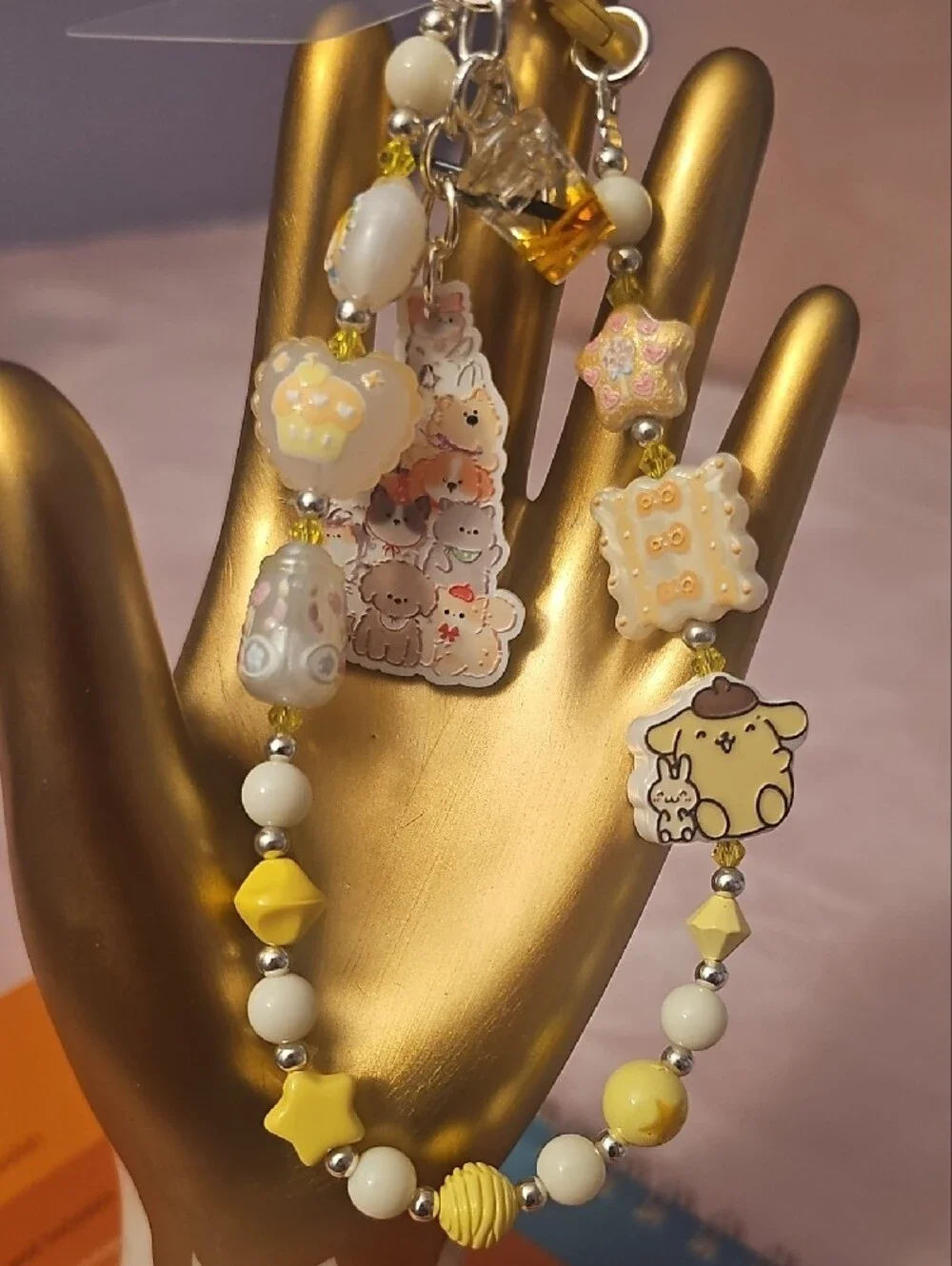 Pompompurin Phone Charm
